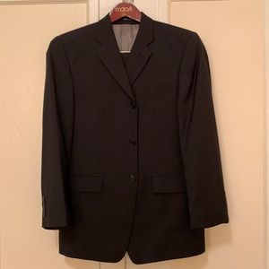 Calvin Klein Three Button 2 piece PinStripe Suit